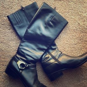VIA SPIGA DESIGNER LEATHER BOOTS